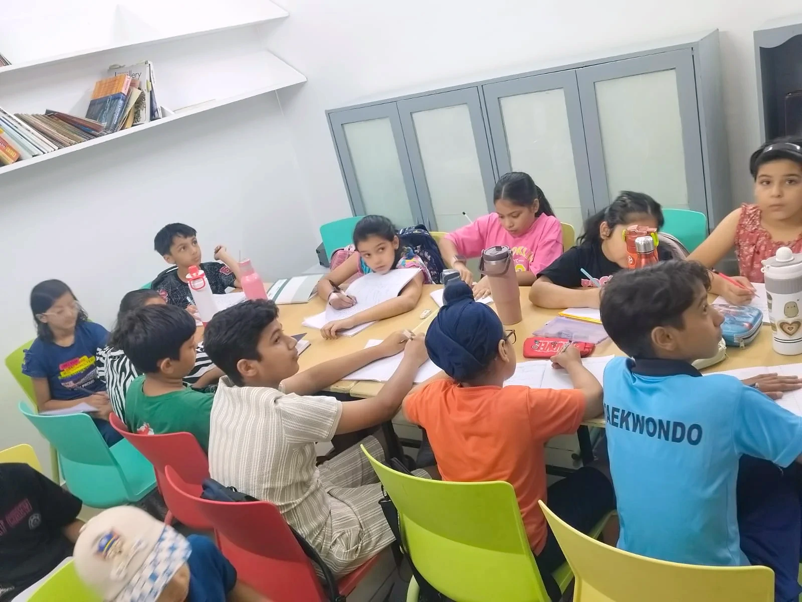 English Classes class at B.P. Jain Skill Development Center