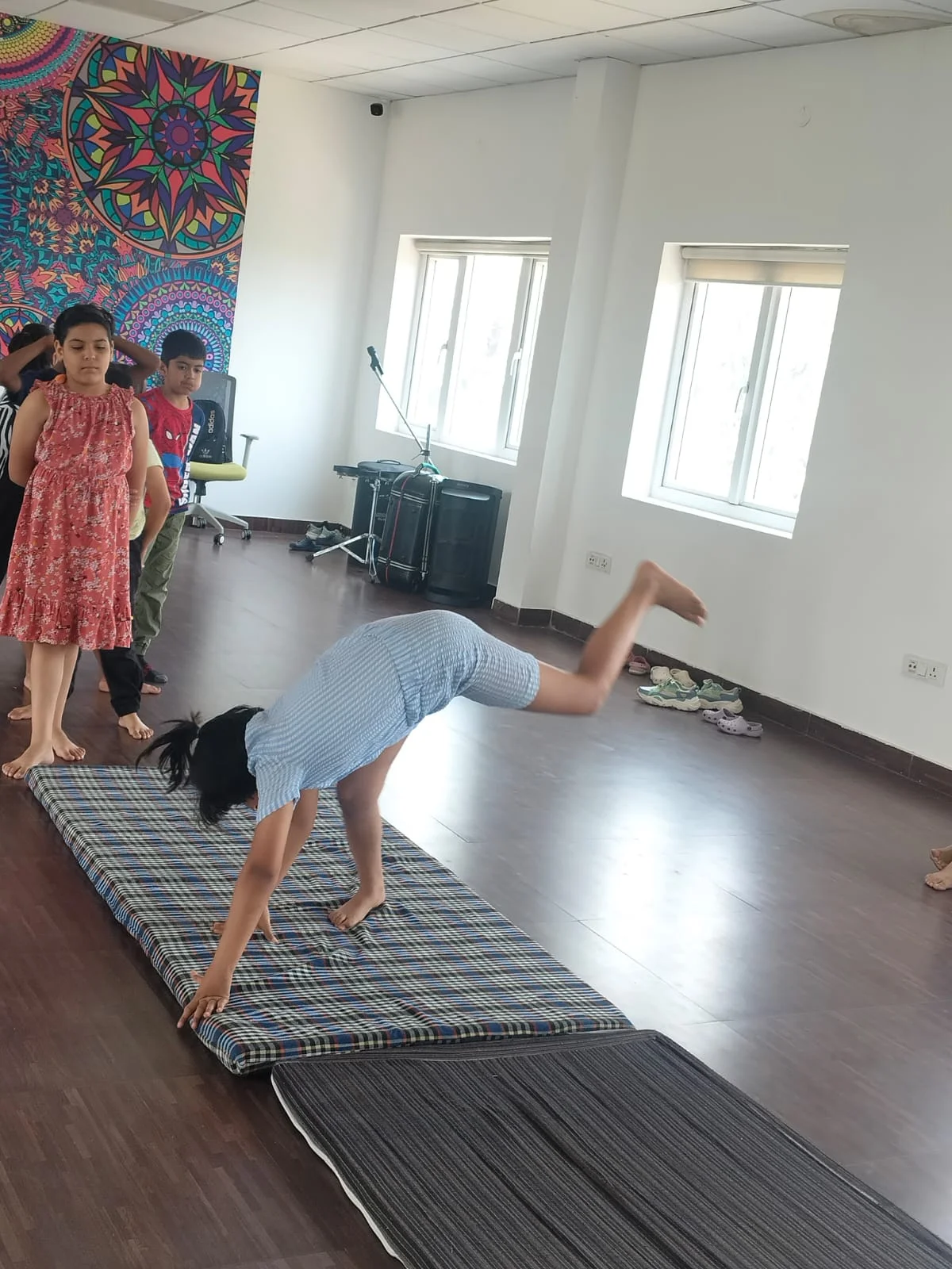 Gymnastic & Hula Hoop, Ribbon session photo 8