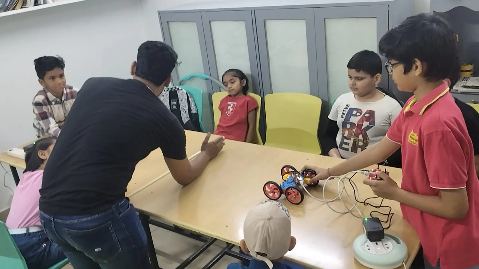 Robotics session photo 4