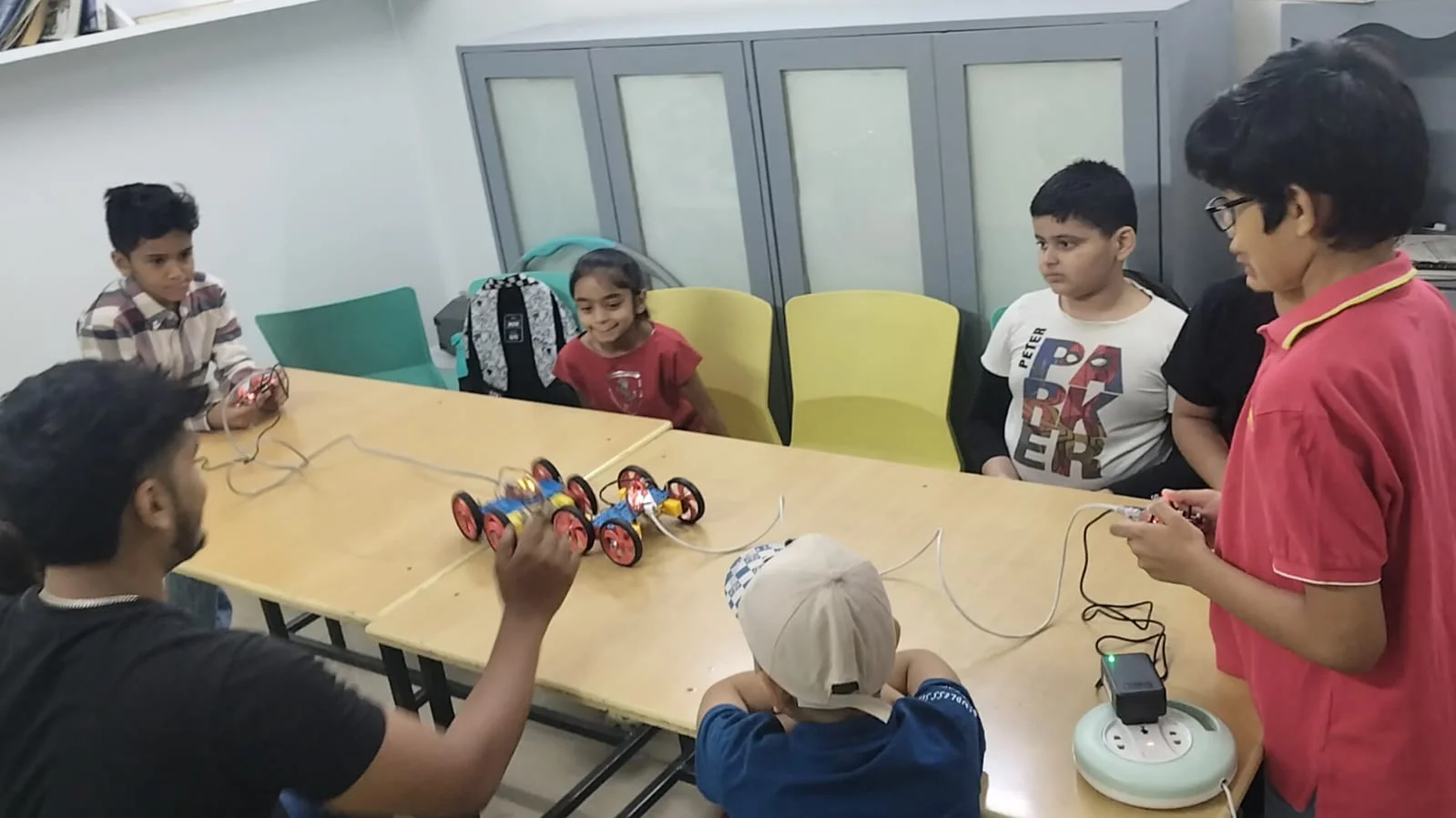 Robotics session photo 5
